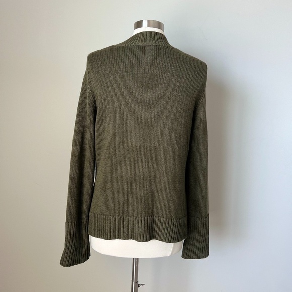 Vintage Talbots Collection Silk Blend One Button Knit Cardigan Sweater Large. - Picture 13 of 15